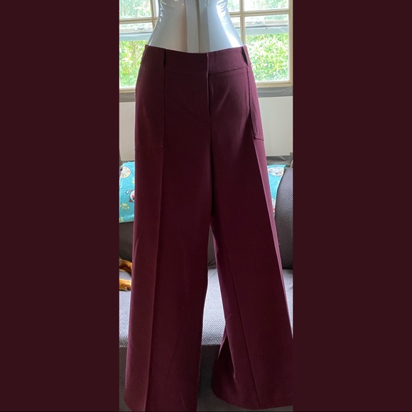7th Avenue wide leg slacks. Gently worn. No damage - Picture 2 of 5